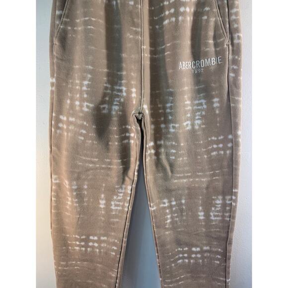 ABERCROMBIE KIDS Boy’s Tan Tie Dye Jogger Sweatpants / Size: 15-16 - Picture 6 of 10